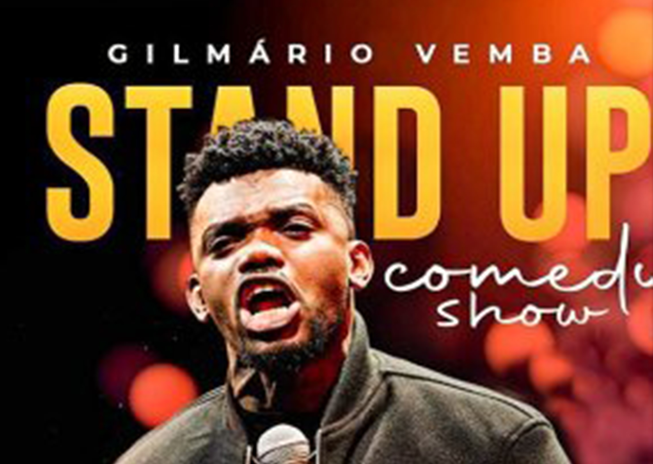 Stand up comedy com Gilmário Vemba